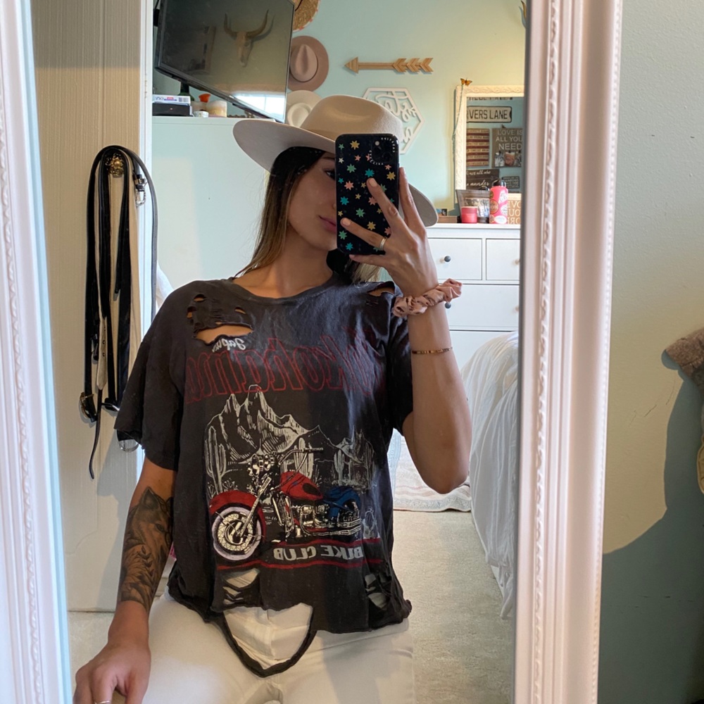 Bike Club Ripped Tee